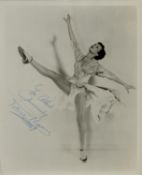 Patrice Wymore signed 10x8 inch vintage black and white photo dedicated with original mailing