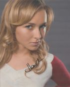 Hayden Panettiere signed 10x8 inch colour photo.