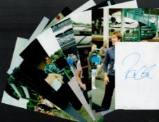 Tennis collection of 4 signed photos, 8 signed white cards and 3 unsigned photos including names