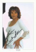 Candi Staton signed 12x8inch colour photo. Good condition Est.