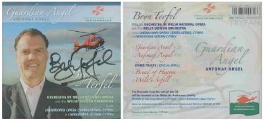 Opera CD. Sir Bryn Terfel, CBE signed 'Guardian Angel'. Good condition Est.