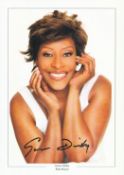 Gwen Dicky signed 12x8inch colour photo. Good condition Est.