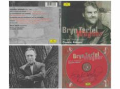 Opera CD. Sir Bryn Terfel, CBE signed 'Wagner'. Good condition Est.