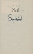Elijah Wood signed book page 'North'. 7x4 Inch. Good condition Est.
