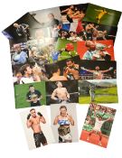 Sport, Collection unsigned mixture of sports: Racing Driver, Rugby, Golf, Boxing, Tennis,