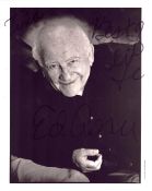 Ed Asher signed 10x8 inch black and white photo. Good condition Est.