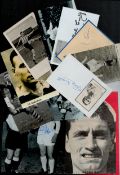 Football collection 10, signed photos and signature pieces includes great names such as Jimmy