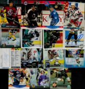 Ice Hockey Trading cards 15 signed signatures such as Kevin Lowe, Claude Loiselle, Paul Macdermid