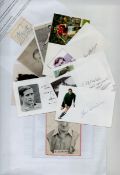 Football collection 10, signed photos and signature pieces includes great names such as Peter