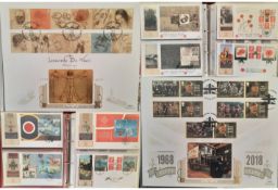 Benham FDC collection all gilded with 22Carat Gold Approx 65 covers 8 are large covers. Subjects