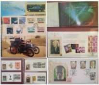 Benham FDC collection all gilded with 22 Carat Gold approx 50+ covers. Subjects include 75 Years