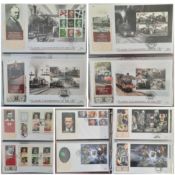 Benham FDC collection all gilded with 22 Carat Gold approx 60+ covers. Subjects include Dr Who,