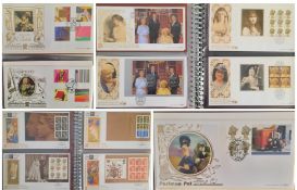 Benham FDC collection all gilded with 22 Carat Gold approx 25+ covers. Subjects include The