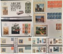 Benham FDC collection all gilded with 22 Carat Gold approx 60+ covers. Subjects include Financial