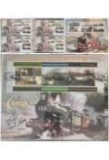 FDC Classic Locomotives and National Railway Museum collection. 60+ FDC's all with stamps and