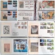 Benham FDC collection all gilded with 22 Carat Gold approx 50+ covers. Subjects include Northern