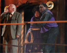 Doctor Who episode 'Space Cowboys' colour 8x10 photo signed by actor Clive Rowe as Morvin Van