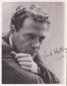 Jack Hedley (1929-2021), a 10x8 inch photo signed in fountain pen ink. An English film, voice,