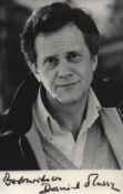 Daniel Massey signed 6x4 inch black and white promo photo. Good condition. All autographs come