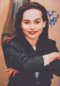 Tara Fitzgerald, a signed 10x7 inch photo. An English actress who has been cast in over twenty films