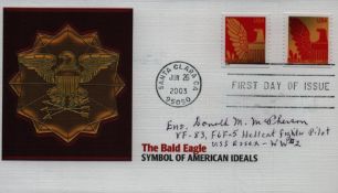 Donald M Mcpherson signed FDC. Good condition. All autographs come with a Certificate of