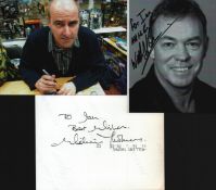 Dr Who signed collection. 3 5x4inch photos. William Thomas, William Ilkley and Nick Briggs. Good
