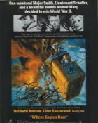 Where Eagles Dare classic war movie 8x10 inch colour photo signed by actor Derren Nesbitt. Good