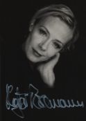 Katja Riemann signed 6x4 inch black and white photo. Good condition. All autographs come with a