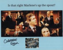 Only Fools and Horses comedy series colour 8x10 scene photo signed by actor Christopher Ryan who