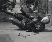 Doctor Who science fiction TV series 8x10 inch BandW photo signed by actor William Gaunt as Orcini