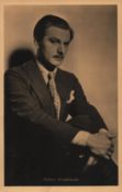 Anton Walbrook signed 6x4 inch vintage sepia photo. Good condition. All autographs come with a