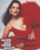 James Bond - Barbara Carrera - a signed 10x8 inch photo as Fatima Blush (SPECTRE Number 12), in