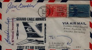 Jack Bradley signed FDC. Good condition. All autographs come with a Certificate of Authenticity.