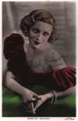 Dorothy Dickson signed 6x4 inch colour promo photo. Good condition. All autographs come with a