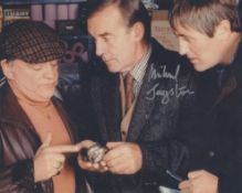 Only Fools and Horses comedy series colour 8x10 scene photo signed by the late actor Michael Jayston