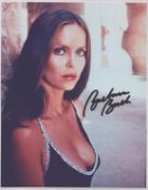 James Bond - Barbara Bach - a signed 10x8 inch photo as Anya Amasova (Agent Triple X) in The Spy Who