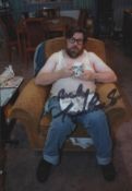 Ricky Tomlinson signed 6x4 inch Royle Family colour photo. Good condition. All autographs come