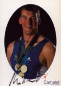 Matthew Pinsent signed 6x4 inch colour promo photo. Good condition Est.
