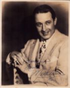 Monty Blue (1887 1963), a signed and dedicated 10x8 vintage photo. An American film actor who