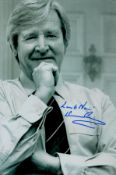 William Roache signed 12x8inch black and white photo. English actor, best known for playing Ken