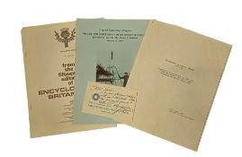 Space Hall of Fame collection includes Extract from 15th edition of the Encyclopaedia 'Space