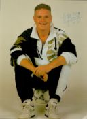 Paul Gascoigne signed 12x8 inch colour photo. Good condition Est.