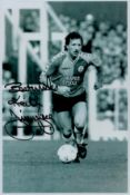 Jimmy Case signed 12x8 inch black and white photo pictured in action for Southampton F.C. Good