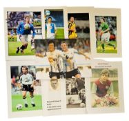 Football collection 9 signed assorted photos. Lee Chung-Yong signed 12x8inch colour photo. Willie