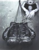 Steve Collins signed 10x8inch black and white photo. Good condition. All autographs come with a