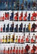 Match Attax Football trading card collection, Pedro Goncalves, Lewis Ferguson, Fabio Gannavaro and