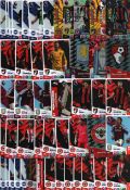 Panini Football trading card collection, Bryan Mbeumo, Ivan Tony, Declan Rice, Antoine Semenyo,