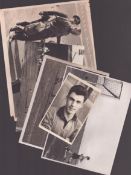 Vintage Original football photos. 5 unsigned black and white football photos. Good condition. All