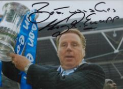 Harry Redknapp signed 7x5 inch Portsmouth FA cup winners colour photo. Good condition. Good