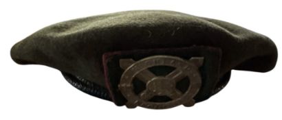 Original WW2 Black Watch Royal Highland Regiment Barret. Good condition. All autographs come with